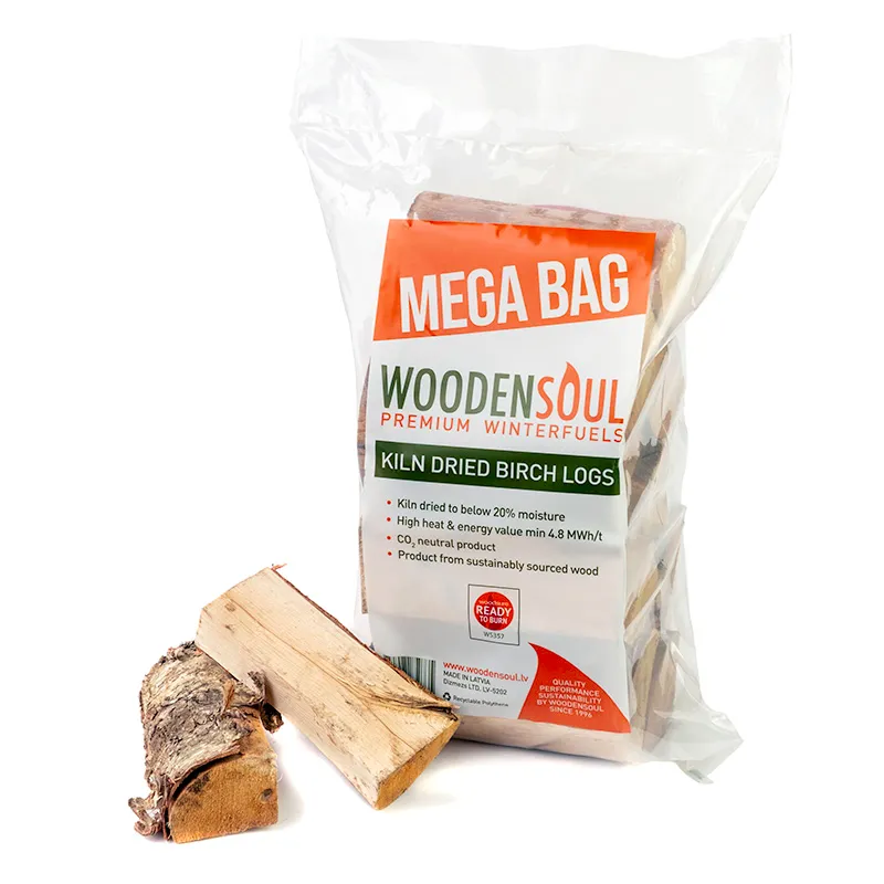 Kiln Dried Logs in net sacks. Woodensoul Firewood